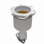 MagnaFlow 49296 oem grade direct-fit catalytic converter, opposite side view of the turntable spin