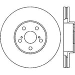 StopTech Power Slot 00-05 Celica GTS/ 01-05 GT/ 05-09 Scion tC CRYO Front Right Rotor