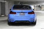 3D DESIGN BMW F80 M3 REAR SPOILER - Installed View