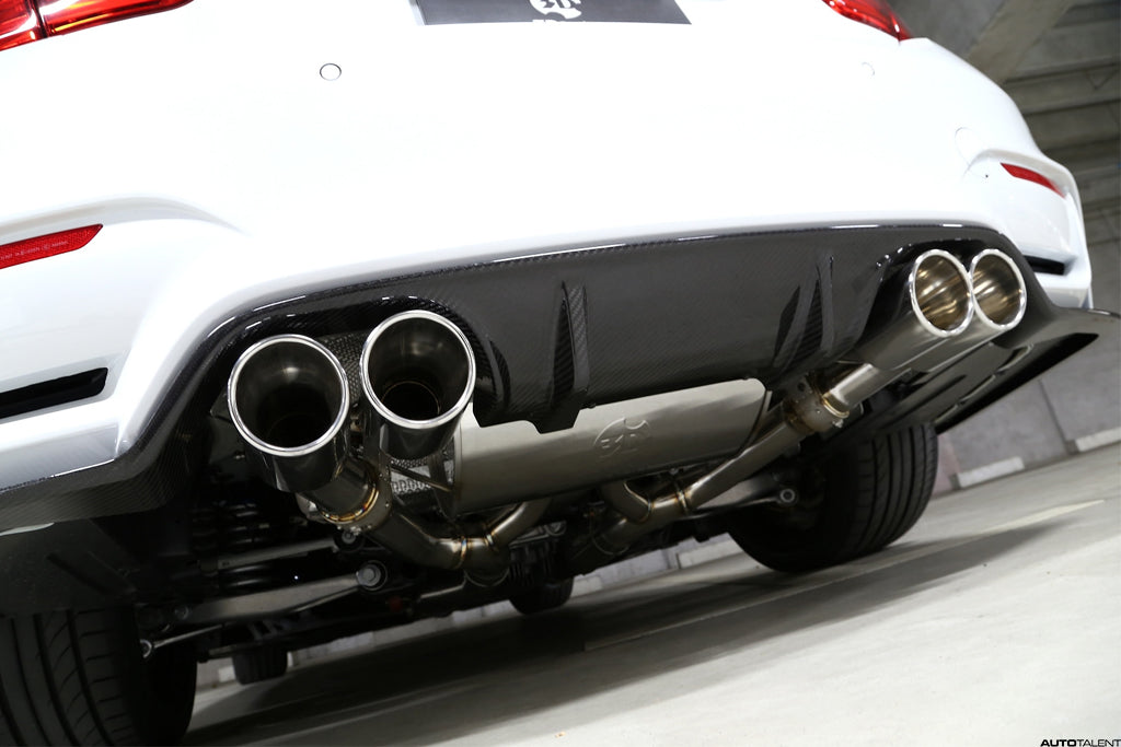 3D DESIGN F8X M3 / M4 DRY CARBON FIBER REAR DIFFUSER - autotalent