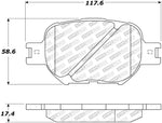 StopTech Street Select Brake Pads - Front/Rear