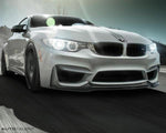 Vorsteiner VRS GTS Aero Front Spoiler Carbon Fiber PP 1x1 Glossy BMW F80 M3 | F82 M4 VRS/EVO Program - autotalent