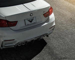 Vorsteiner VRS GTS Aero Rear Diffuser Carbon Fiber PP 1x1 Glossy BMW F8X M4 VRS/EVO Program - autotalent