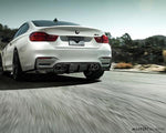 Vorsteiner VRS GTS Aero Rear Diffuser Carbon Fiber PP 1x1 Glossy BMW F8X M4 VRS/EVO Program - autotalent