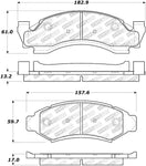 StopTech Street Select Brake Pads - Front