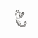MagnaFlow 23542 hm grade direct-fit catalytic converter, opposite side view of the turntable spin