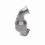 MagnaFlow 5561837 carb direct-fit catalytic converter, opposite side view of the turntable spin