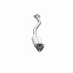 MagnaFlow 93225 hm grade direct-fit catalytic converter, opposite side view of the turntable spin