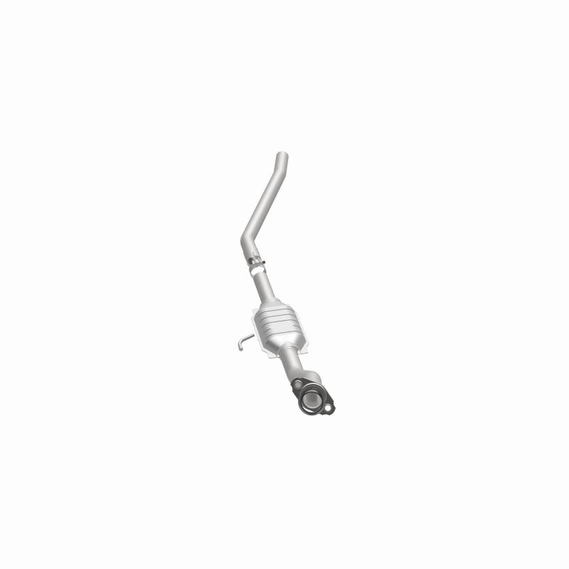 MagnaFlow 3391274 carb direct-fit catalytic converter, opposite side view of the turntable spin
