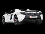 Akrapovic 14-17 McLaren 650S/650S Spyder Slip-On Line (Titanium) w/ Carbon Tips