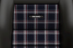 Recaro Classic Pole Position ABE Seat - Black Leather/Classic Checkered Fabric