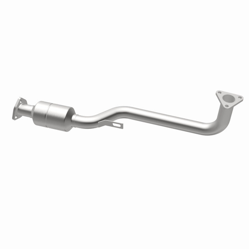 MagnaFlow 23621 epa direct-fit catalytic converter, opposite rear three-quarter view of the turntable spin