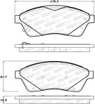 StopTech Street Brake Pads - Front