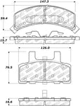 StopTech Street Select Brake Pads - Rear