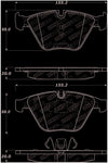 StopTech Street Select Brake Pads - Front 07-13 BMW 328i