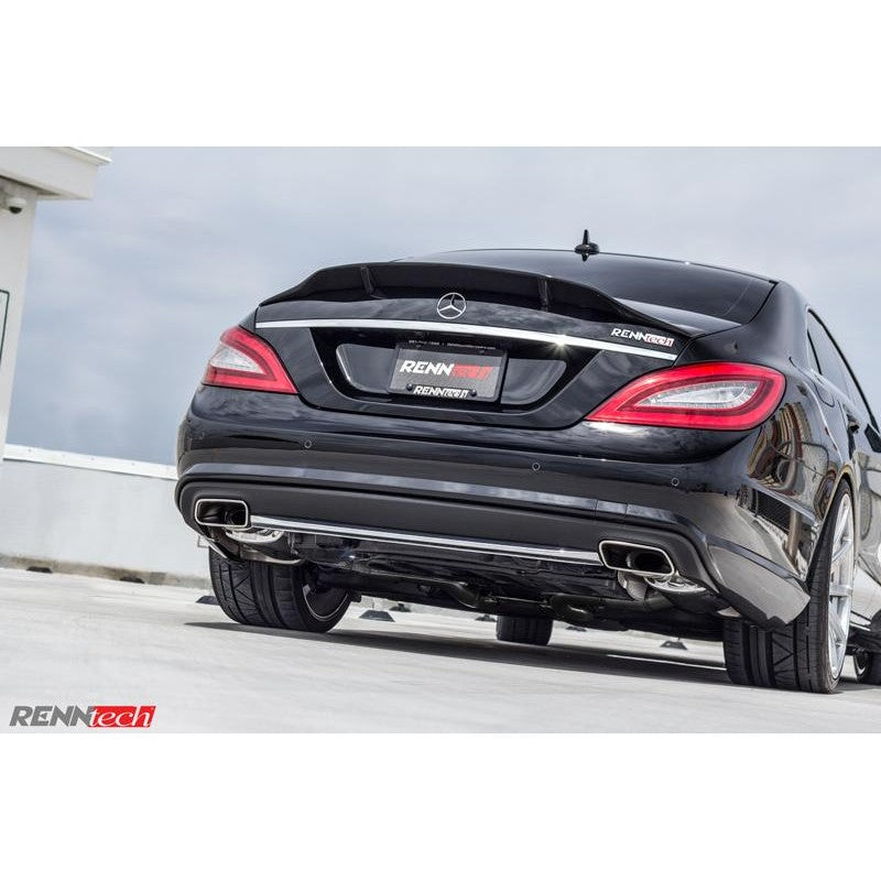 RennTech SS Mufflers For Mercedes-Benz C218 CLS550 - AutoTalent