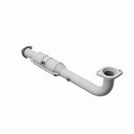 MagnaFlow 51668 oem grade direct-fit catalytic converter, rear view of the turntable spin