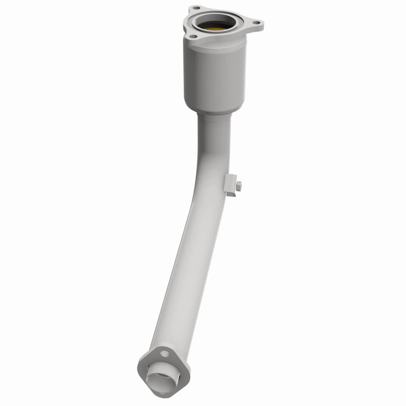 MagnaFlow 50837 hm grade direct-fit catalytic converter, side view of the turntable spin