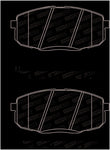StopTech 14-16 Kia Soul Street Performance Front Brake Pads