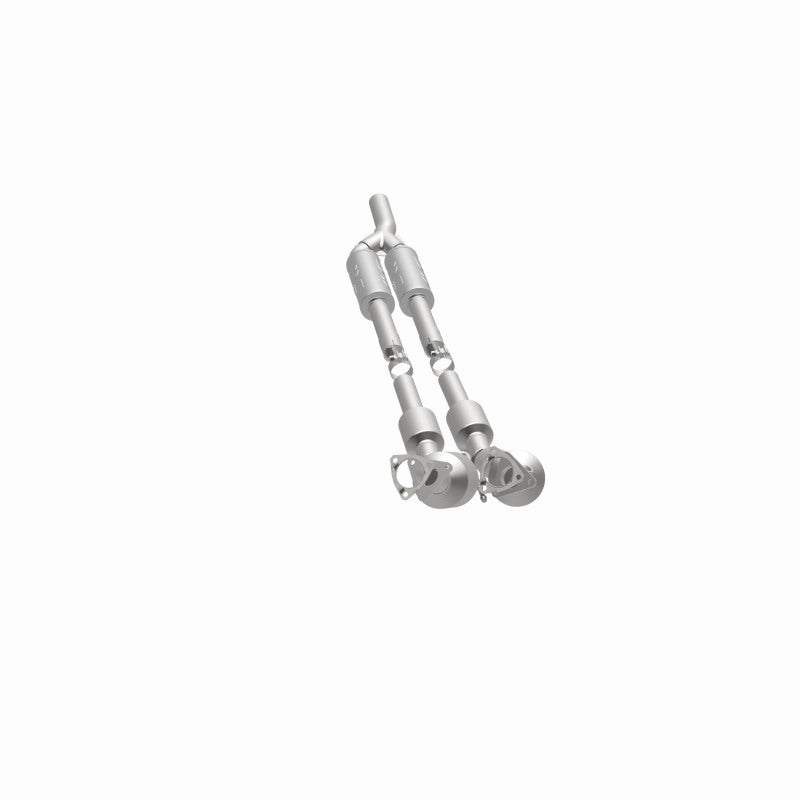 MagnaFlow 52938 oem grade direct-fit catalytic converter, opposite side view of the turntable spin