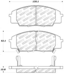 StopTech Performance 00-09 S2000/06+ Civic Si/02-06 RSX-S (non base) Front Brake Pads