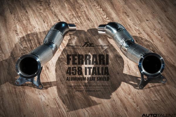 FI Exhaust Sport 200 cell Downpipe - Ferrari 458 Italia, Sypder Race Version 2010-2015 - autotalent