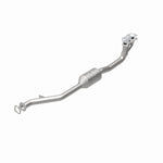 MagnaFlow 52203 oem grade manifold converter, rear view of the turntable spin