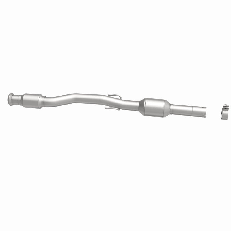 MagnaFlow 49846 oem grade direct-fit catalytic converter, side view of the turntable spin