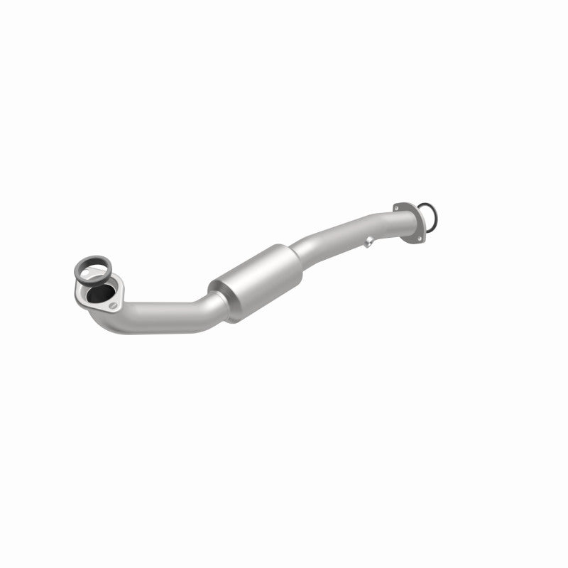 Catalyst and inlet from slightly above