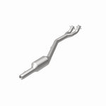 MagnaFlow 51472 oem grade direct-fit catalytic converter, rear view of the turntable spin