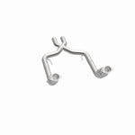 MagnaFlow 15448 epa direct-fit catalytic converter, opposite side view of the turntable spin