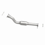 MagnaFlow 93177 hm grade direct-fit catalytic converter, side view of the turntable spin