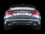 Akrapovic 13-17 Audi S6 Avant/Limousine (C7) Evolution Line Cat Back (Titanium) w/ Carbon Tips