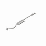 MagnaFlow 52104 oem grade direct-fit catalytic converter, rear view of the turntable spin