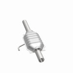 MagnaFlow 3391222 carb direct-fit catalytic converter, opposite side view of the turntable spin