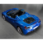 Capristo Aero Carbon & Glass Bonnet For Ferrari 488 GTS - AutoTalent 