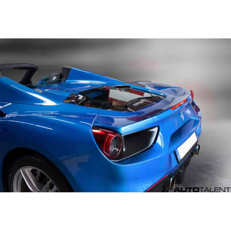 Capristo Aero Carbon Bonnet For Ferrari 488 GTS - AutoTalent 