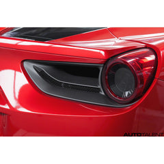 Capristo Aero Tail Light Covers For Ferrari 488 - AutoTalent