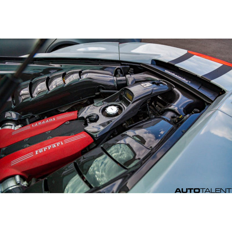 Capristo Aero Carbon Engine Side Covers For Ferrari 488 GTB - AutoTalent