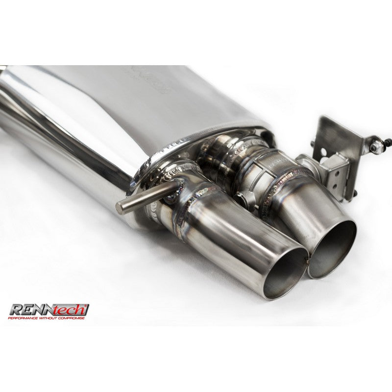 RennTech Stainless Steel Sport Muffler For Mercedes-Benz C217 S 63 AMG Biturbo - AutoTalent