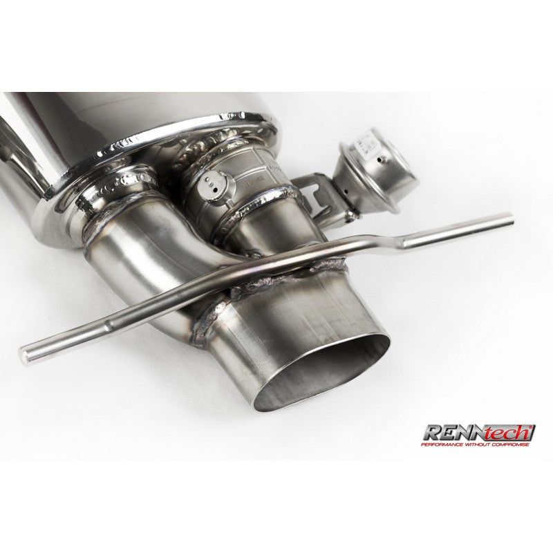 RennTech SS Exhaust Sport Mufflers With Valves For Mercedes-Benz S 550 BiTurbo - AutoTalent