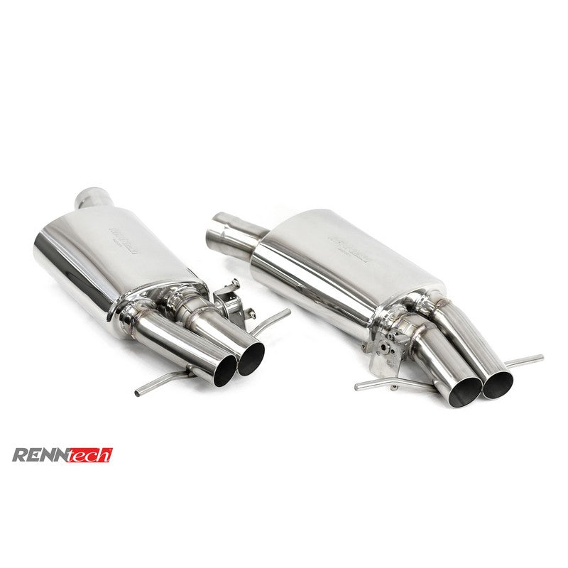 RennTech Exhaust SS Muffler For Mercedes-Benz W222 S 63 AMG BiTurbo - AutoTalent