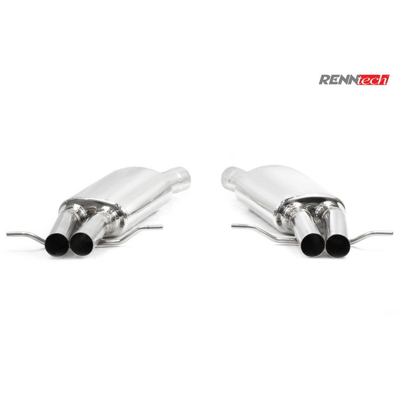 RennTech Stainless Steel Exhaust Sport Muffler For Mercedes-Benz W222 S 65 AMG Biturbo - AutoTalent