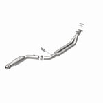 MagnaFlow 23992 hm grade direct-fit catalytic converter, rear view of the turntable spin