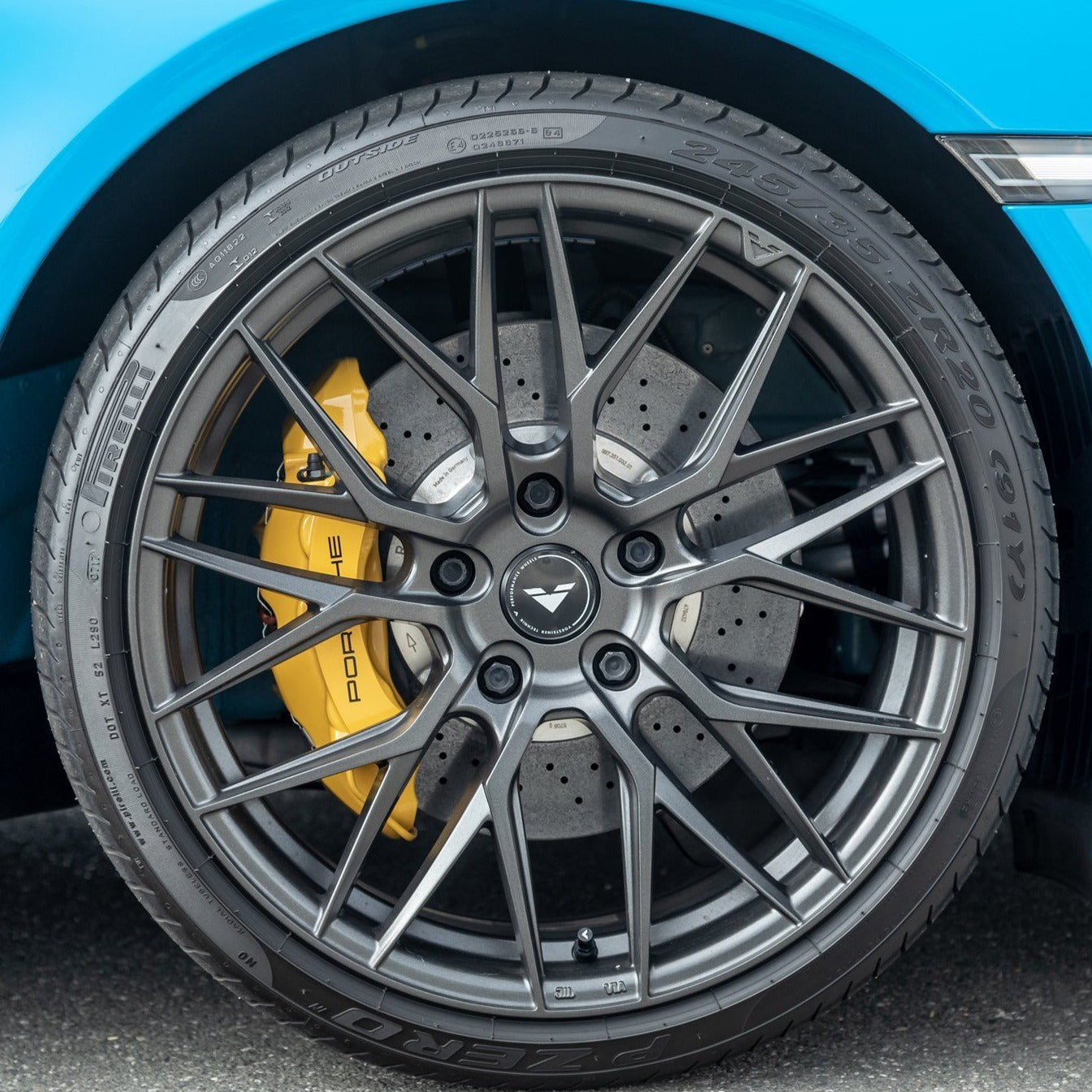 Vorsteiner V-FF 107 20x9 / 20x11 Flow Forged Wheels - Porsche 991 Carrera (2020)