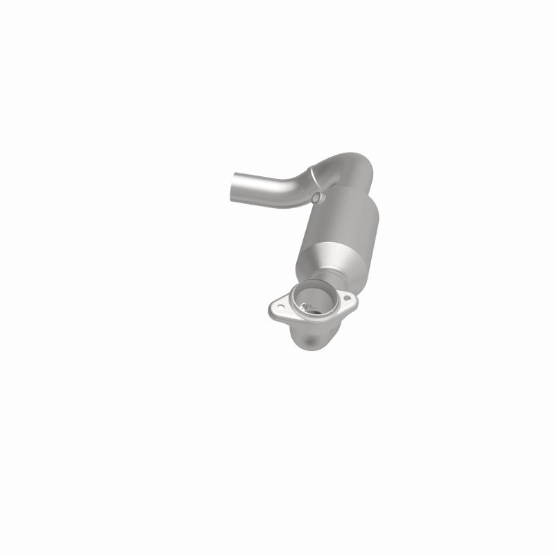 MagnaFlow 52507 oem grade direct-fit catalytic converter, side view of the turntable spin