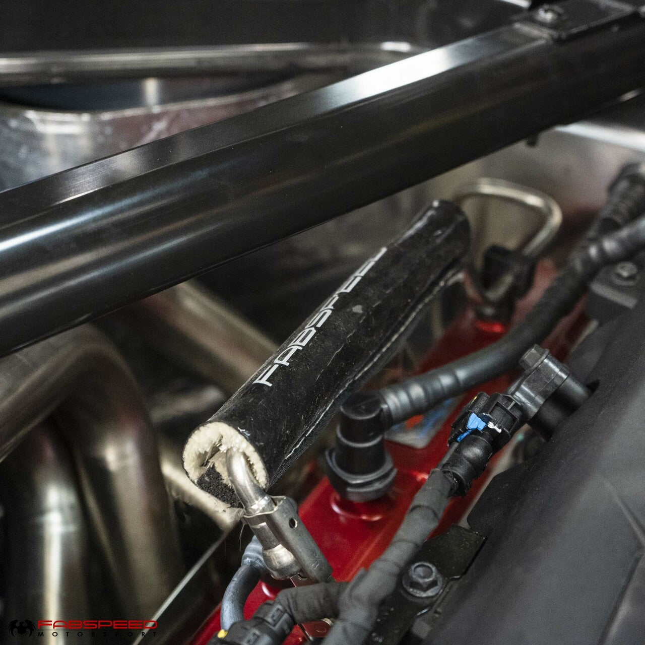 Fabspeed Fuel Line Thermal Insulator Sleeve for Chevrolet Corvette C8 2021+