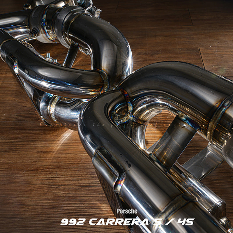 Fi Exhaust Axle-back Exhaust System for Porsche 992 Carrera S 2019-2020