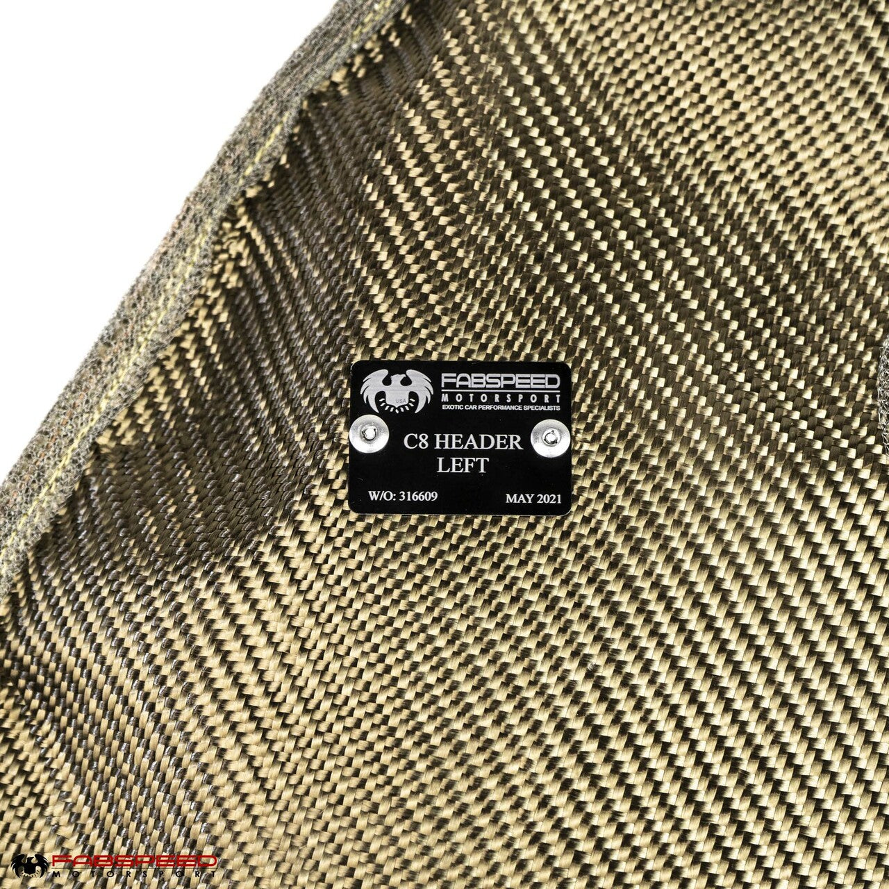 Fabspeed Header Blankets for Chevrolet Corvette C8 2021+
