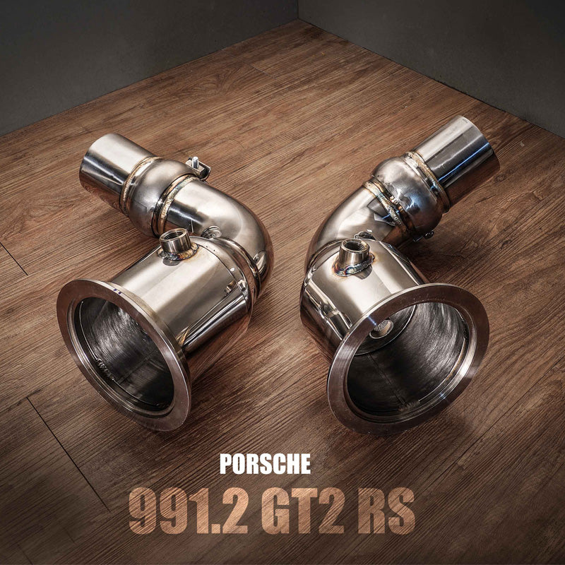 Fi Exhaust Axle-back System with 100 Cell Downpipe for Porsche 991.2 GT2 RS 2018-2020